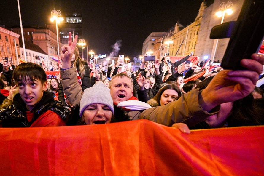 Zagreb: Svečani doček rukometnih reprezentativaca nakon osvojene bronce na Europskom prvenstvu