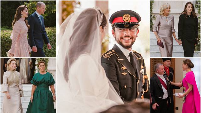 Raskošna svadba jordanskog princa: Došli su i princ William i Kate, Jill Biden i brojni drugi...