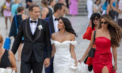 FOTO Bogdanovićeva supruga rijetko se pojavljuje u javnosti. Ovako im je izgledalo vjenčanje