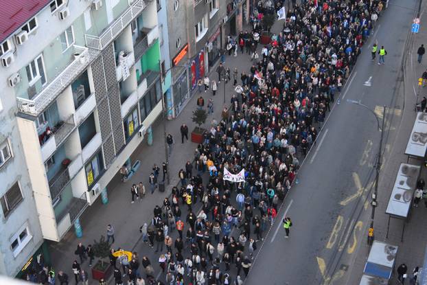 Studenti u Nišu organizirali novi skup pod sloganom "Država to smo mi"