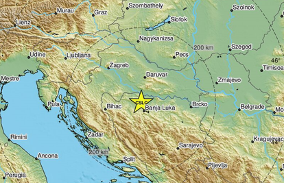 Potres kod Banje Luke, osjetio se i u Hrvatskoj: 'Zatreslo se...'