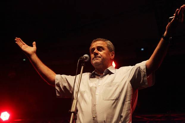 Zagreb: Prljavo kazalište održalo koncert na krovu Garden Malla