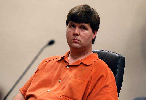 Justin Ross Harris in Cobb County Magistrate Court during his murder trial in Marietta Georgia