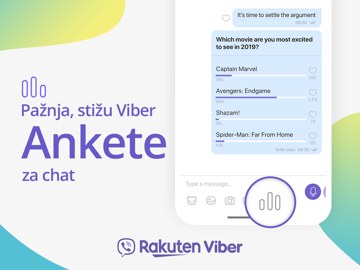 Viber - live ankete podižu demokraciju u Communityjima