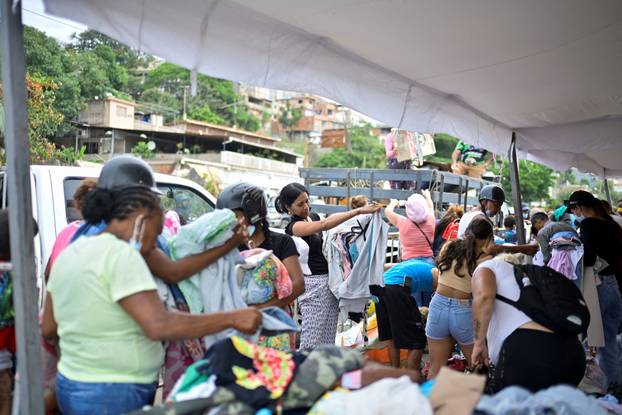 Aftermath of earthquakes in La Guaira