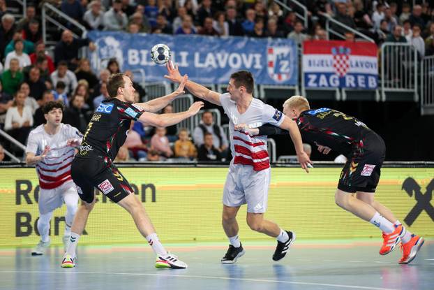 Susret 8. kola Lige prvaka između rukometaša Zagreba i Magdeburga