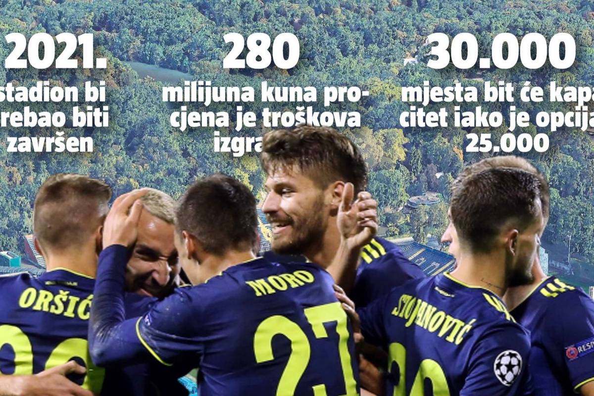 Pobjeda od 20 mil. kn! Dinamo zaradom može graditi stadion