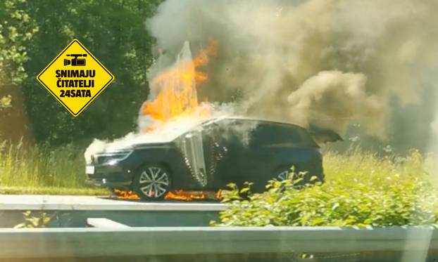 FOTO/VIDEO Buktinja kod Karlovca! Stvorila se kolona