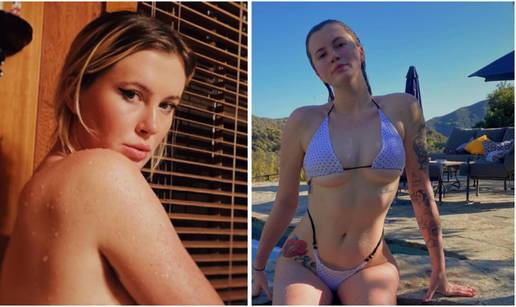 Ireland Baldwin opet golišava, bikini joj jedva prekrio grudi