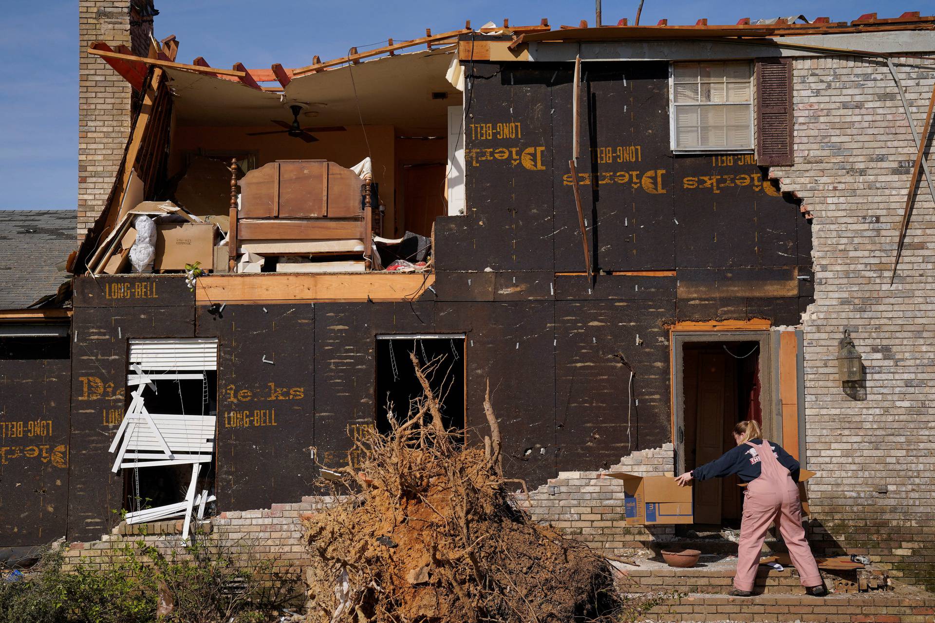 Monster storm system tore through the South and Midwest