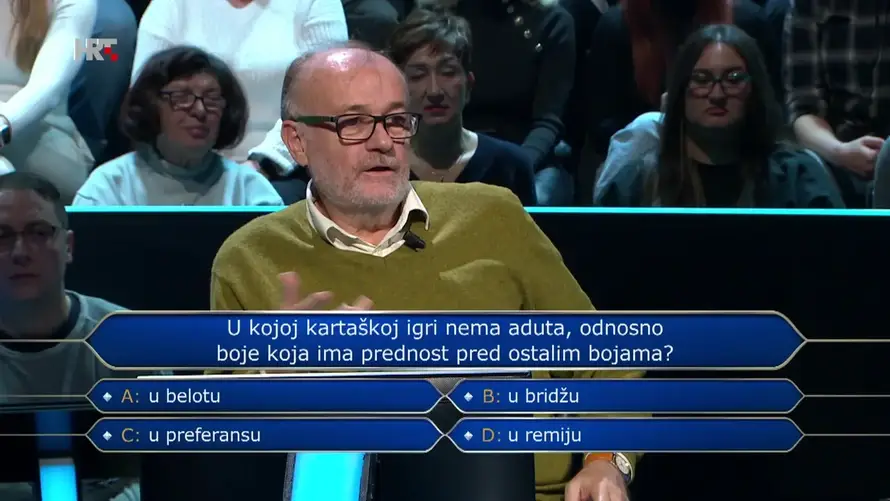 Alen u 'Milijunašu' tražio pomoć publike pa otišao doma s 5000 eura. Znate li vi točan odgovor?