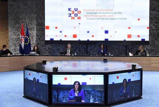 Zagreb: Ministrica Blaženka Divjak na videokonferenciji s ministrima EU