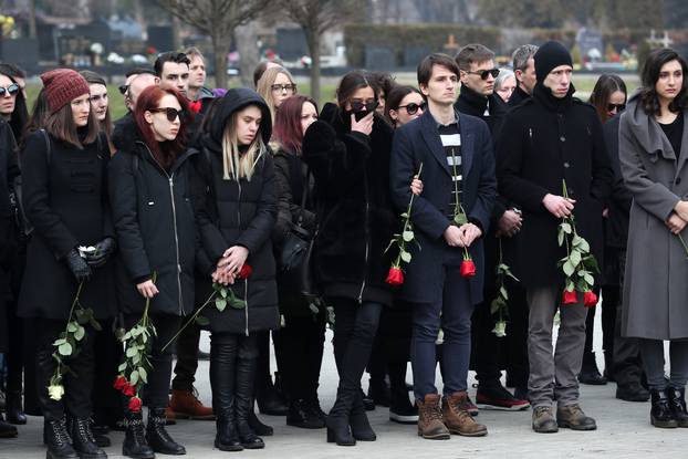 Zagreb: Posljednji ispraÄaj glumca Roberta Budaka