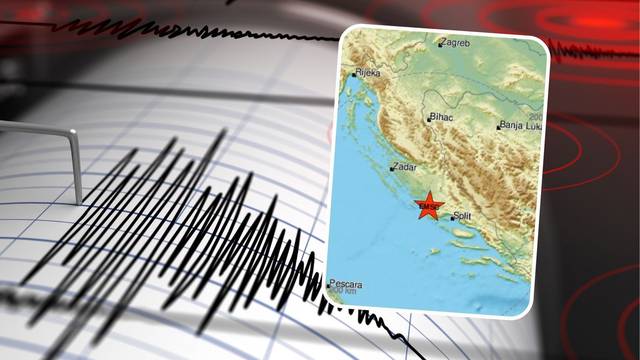 Dalmaciju tresla 4.7 Richtera: 'Sve je išlo gori, doli! Užas, kuća mi se tresla nekoliko sekundi'
