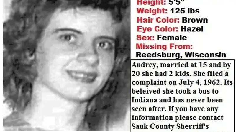 Bizaran slučaj: Nestala je prije 60 godina, pronašli su je živu: 'Ne žali za ničime. Sretna je...' 12 missing mother of two reedsburg 103851357