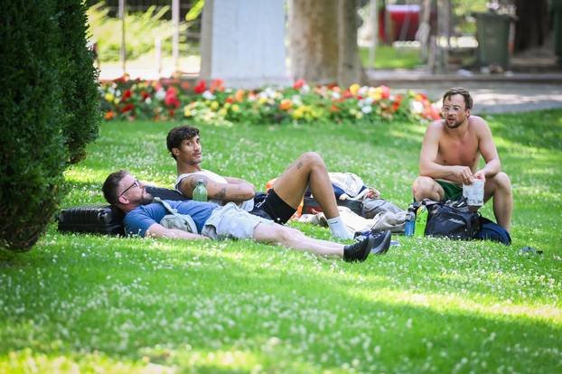 Prvi dan ljeta u Zagrebu obilježile visoke temperature