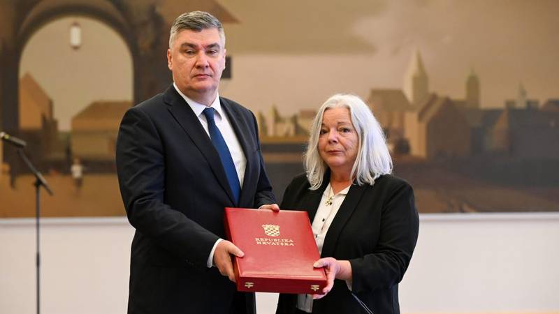 Predsjednik Milanović posmrtno odlikovao generala Antu Rosu