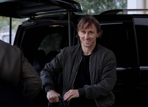 Podstrana: Okupljanje hrvatske nogometne reprezentacije uoči utakmica protiv Francuske