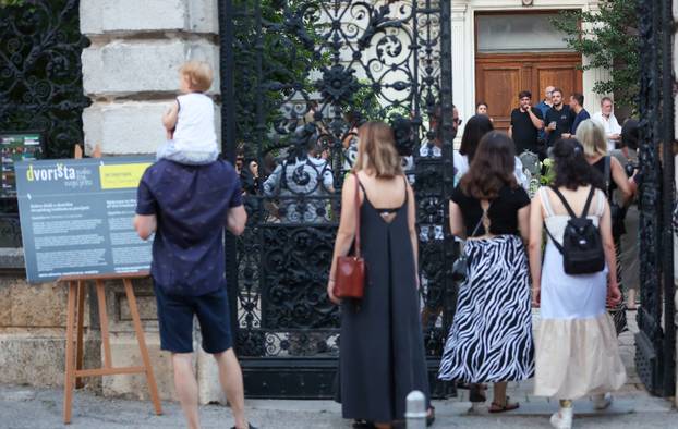 Zagreb: Dvorišta koje će moći posjetitelji obići od 12 do 23 srpnja 