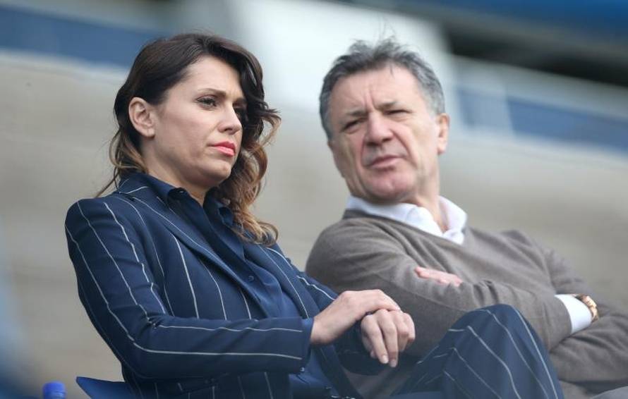 Mamić, Šuker i Mila Horvat na prvom treningu na Maksimiru