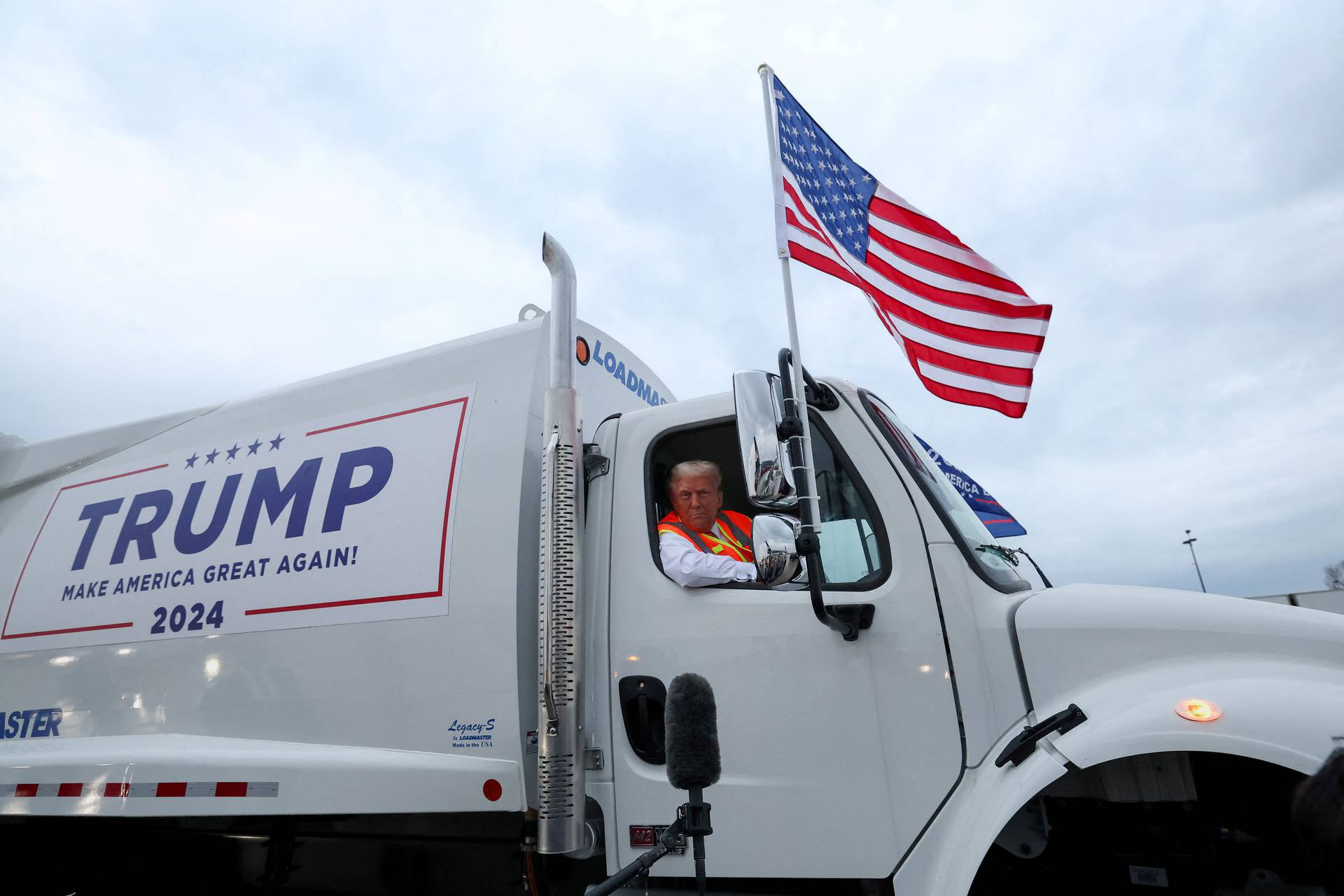 Republican presidential nominee and former U.S. President Donald Trump campaigns in Green Bay