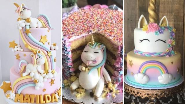 15 ideja za torte s jednorozima: Omiljeni motiv malih princeza