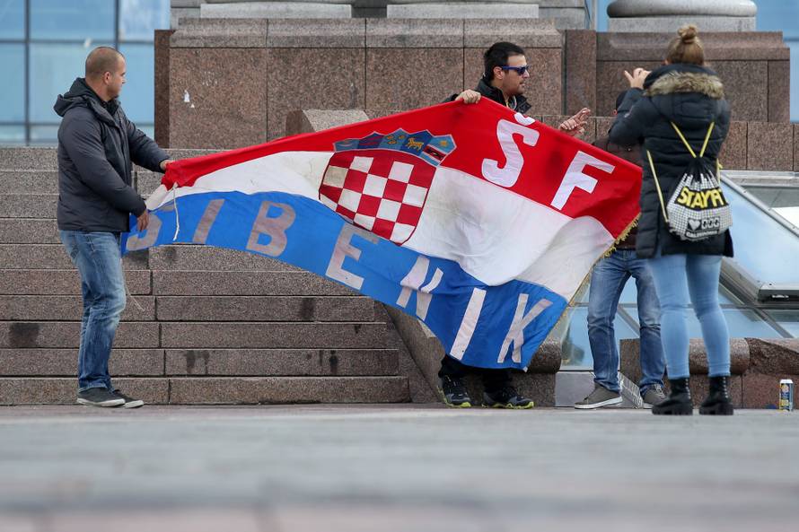 Kockice u Kijevu: Stižu navijači iz Splita, Zagreba, Slavonije...