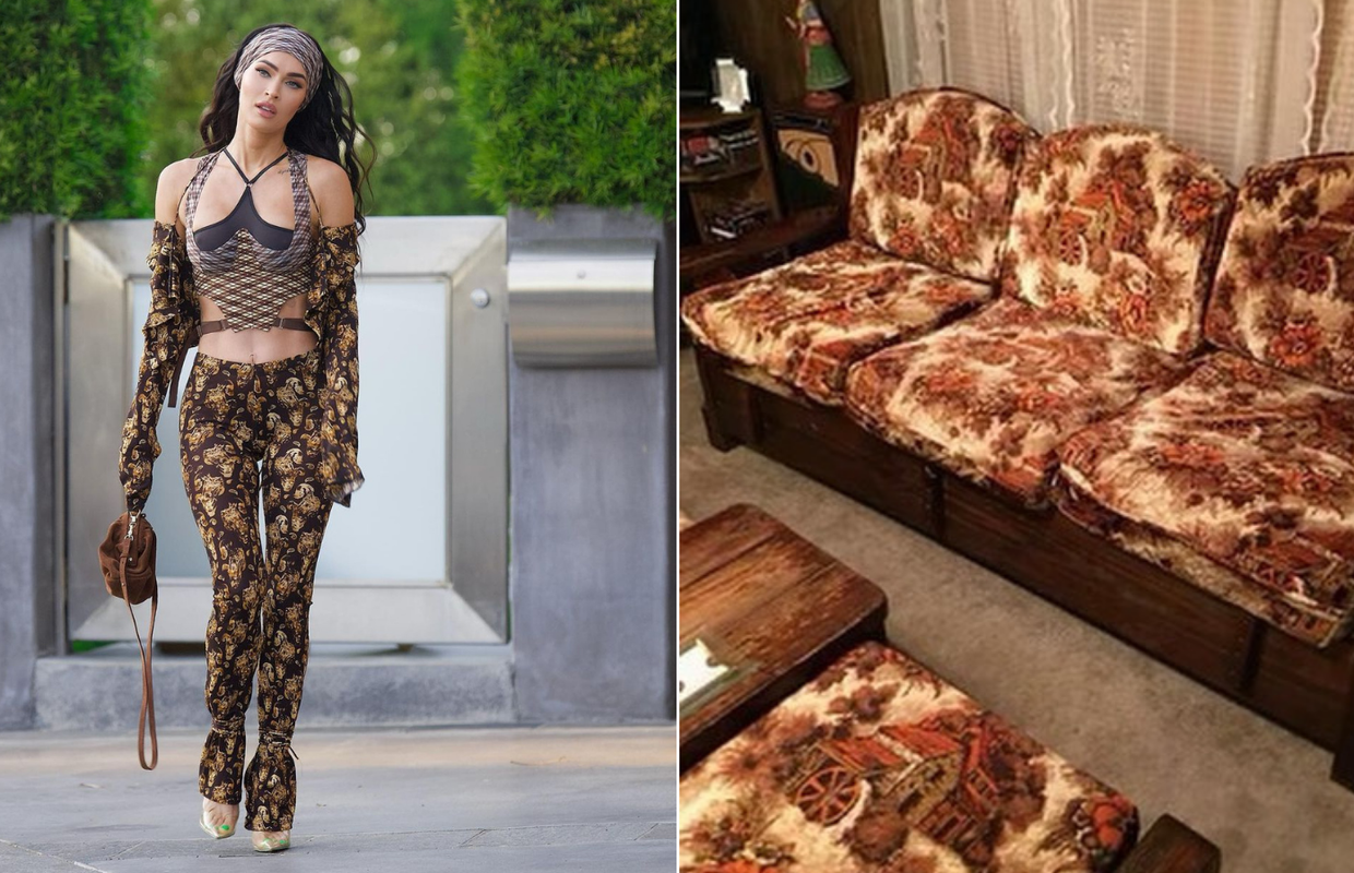 Megan Fox se našalila na račun vlastitog outfita, usporedila ga s kaučem: Sve bake imaju takav