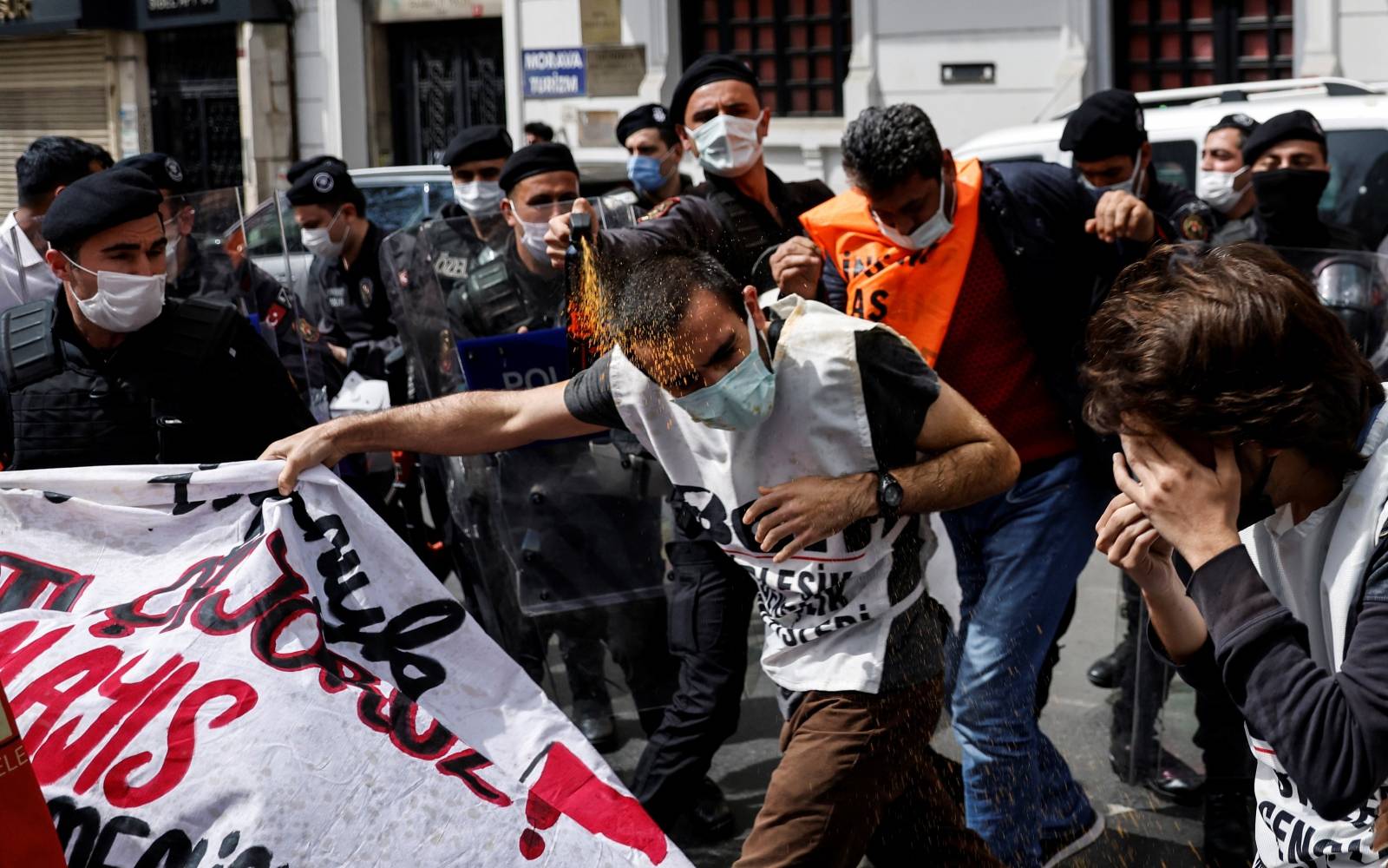 May Day demonstration in Istanbul