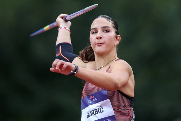 Zagreb: 74. memorijal Borisa Han&zcaron;ekovi&cacute;a, bacanje koplja, &zcaron;ene