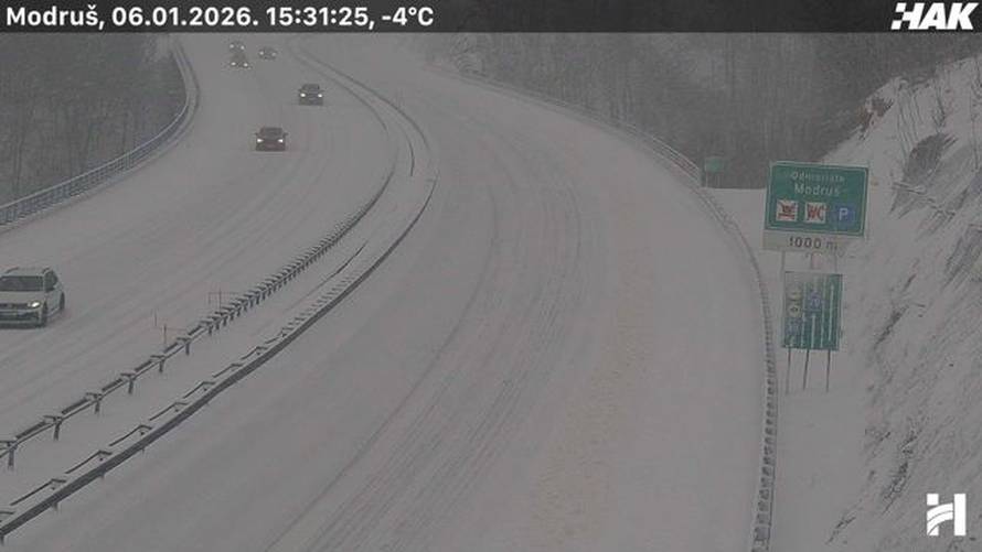 UŽIVO Zbog mećave i vjetra potpuno je zatvorena dionica autoceste A1! Oglasio se HAK
