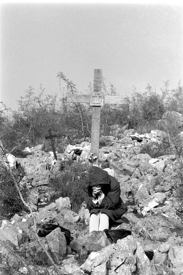Podbrdo, mjesto ukazanja Gospe u Međugorju, 27.1.1991.