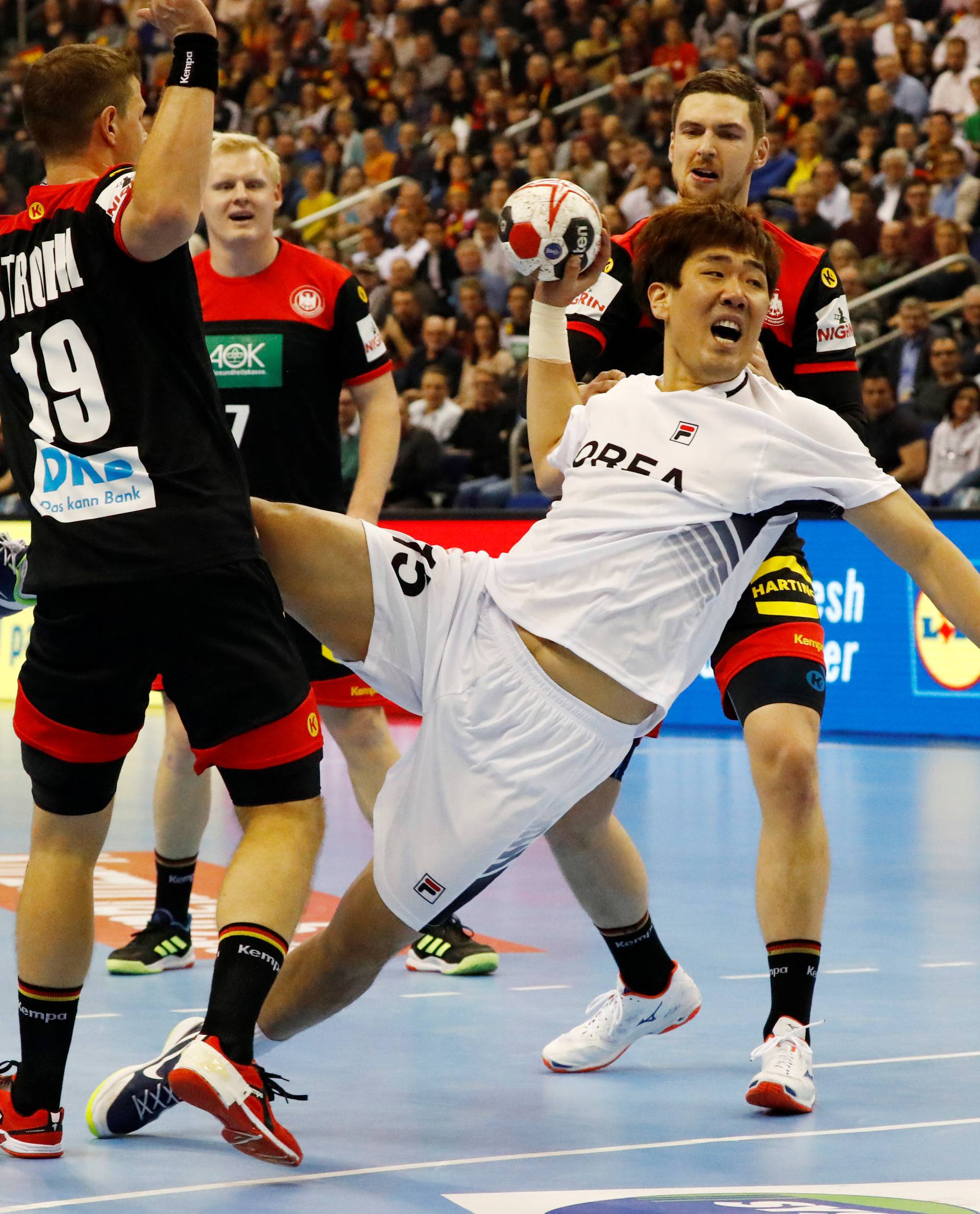 IHF Handball World Championship - Germany & Denmark 2019 - Group A - Korea v Germany