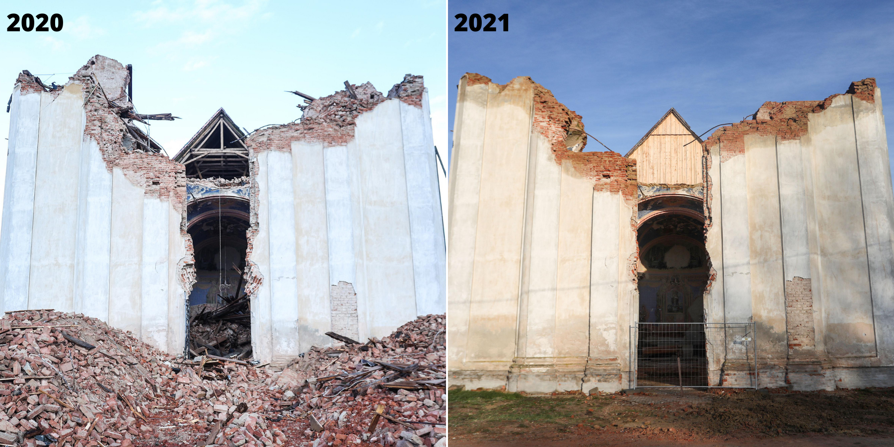 Država kaže da već obnavlja? Pogledajte fotografije Banije godinu dana nakon potresa...