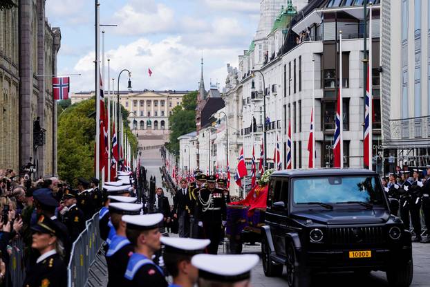 Funeral of Norway's King Harald in Oslo