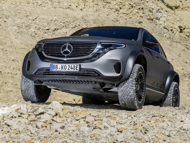 Elektroauto der Extreme: Elektrischer Luxus goes offroad: Elektromobilität wird abenteuerlustig

Electric car of extremes: Electric luxury goes off-road: Electric mobility develops a thirst for adventure