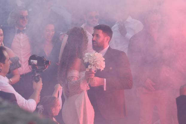 Split: Vjenčanje sina Nevenke Bečić