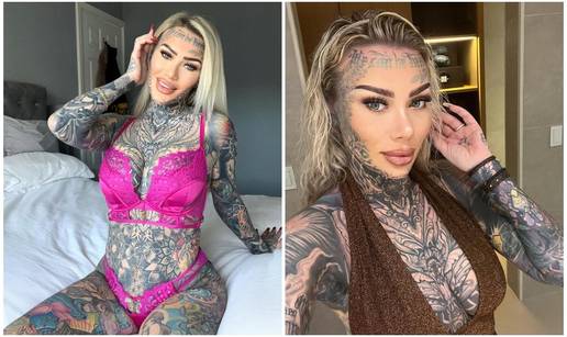 FOTO Tetova&zcaron;ama prekrila 95% tijela! Ne&cacute;ete vjerovati kako je Becky (37) izgledala ranije...