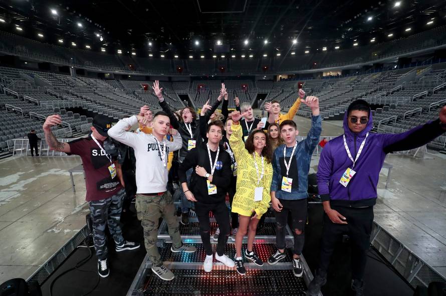 Zadnje pripreme za spektakl: U Arenu stigle YouTube zvijezde