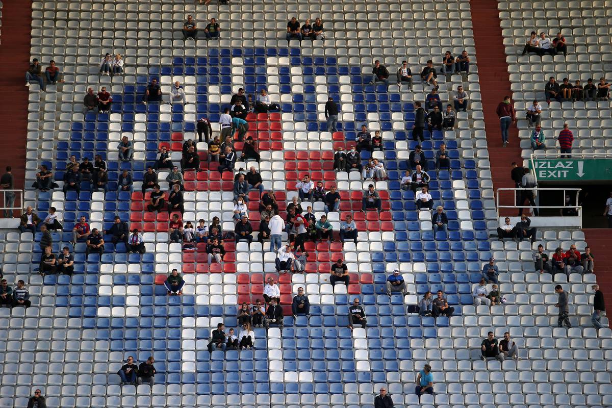 Zbog praznih tribina: Hajduk će vratiti dio novca pretplatnicima