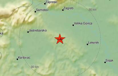 Dva potresa kod Velike Gorice i Gline: 'Čula se tutnjava pa udar'