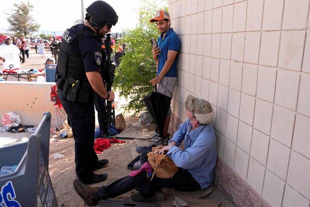 Memorial service for slain conservative commentator Kirk in Glendale