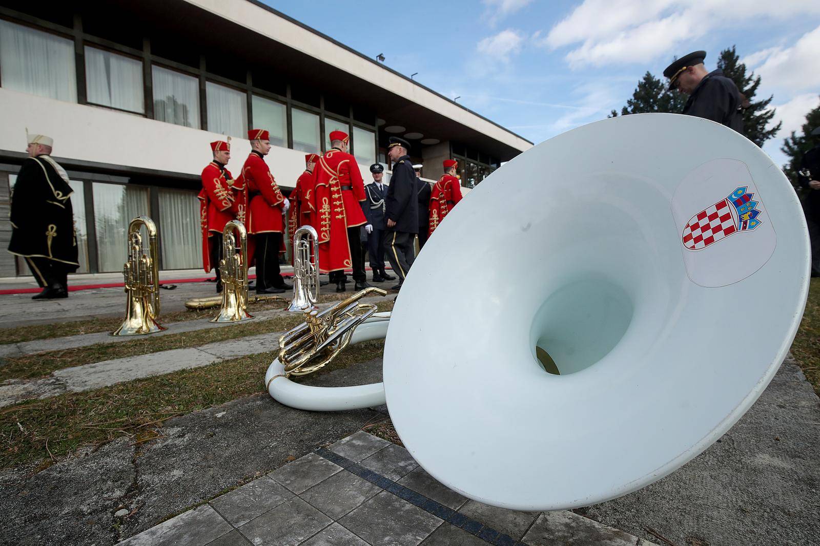 Generalna proba za inauguraciju novog predsjednika Zorana Milanovića