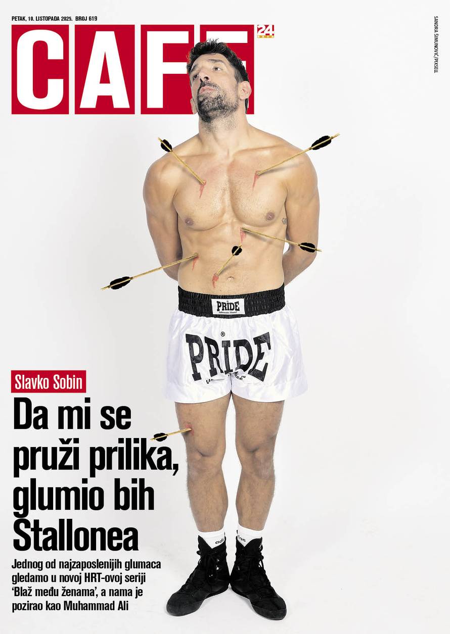 Slavko Sobin pozirao za Cafe kao Muhammad Ali: Odradili smo i jedan boksački trening