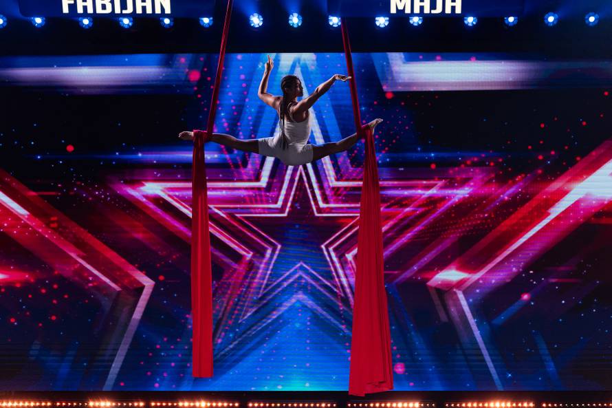 Akrobatkinja Tamia plesom na svili osigurala si zlatni gumb: Ovo je bilo zaista senzacionalno