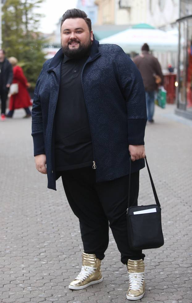 Zagreb: Jacques Houdek prošetao centrom grada