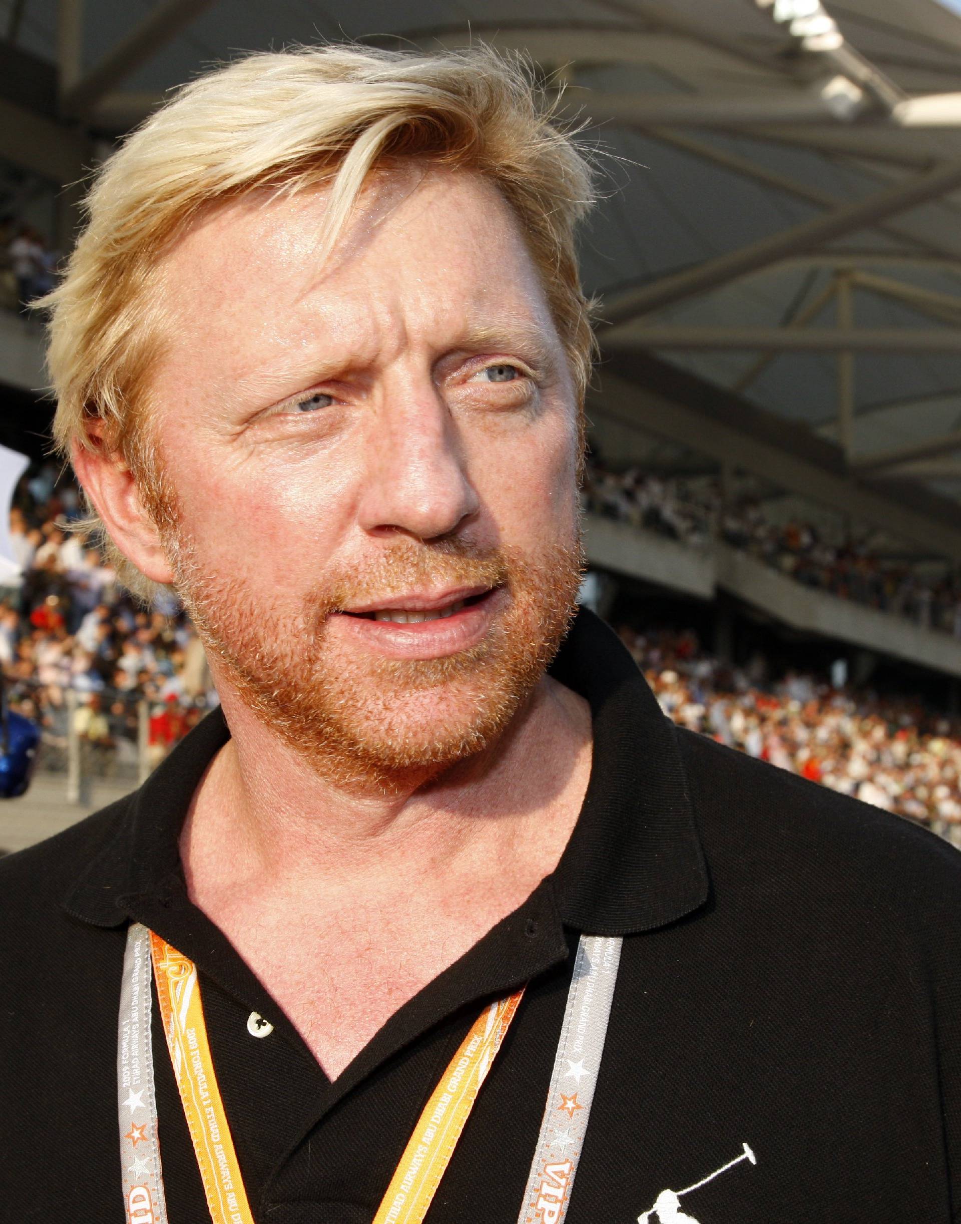 Formula One Abu Dhabi - Boris Becker