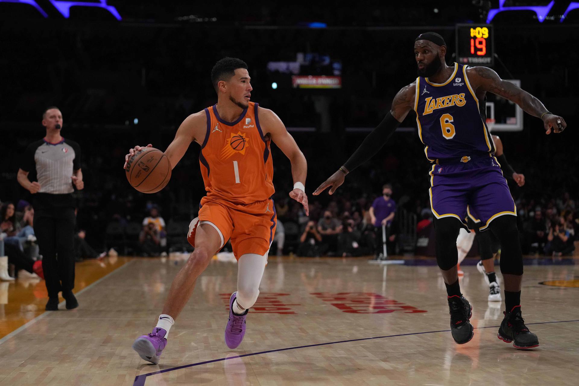 NBA: Phoenix Suns at Los Angeles Lakers