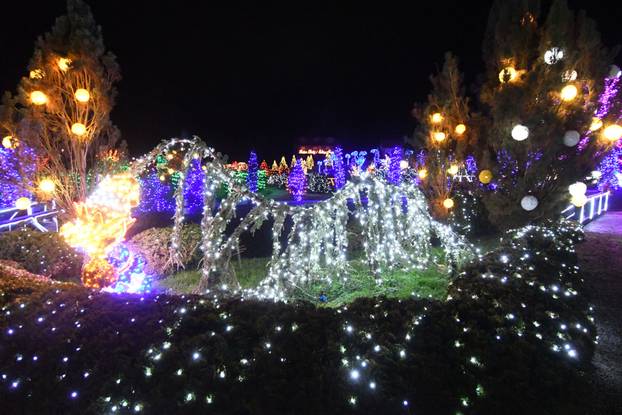 Grabovnica: Započela božićna čarolija svjetla obitelji Salaj