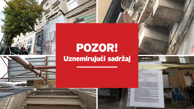 FOTO Pogledajte kako izgleda zgrada u centru Zagreba kraj koje se jučer ozlijedio mladić